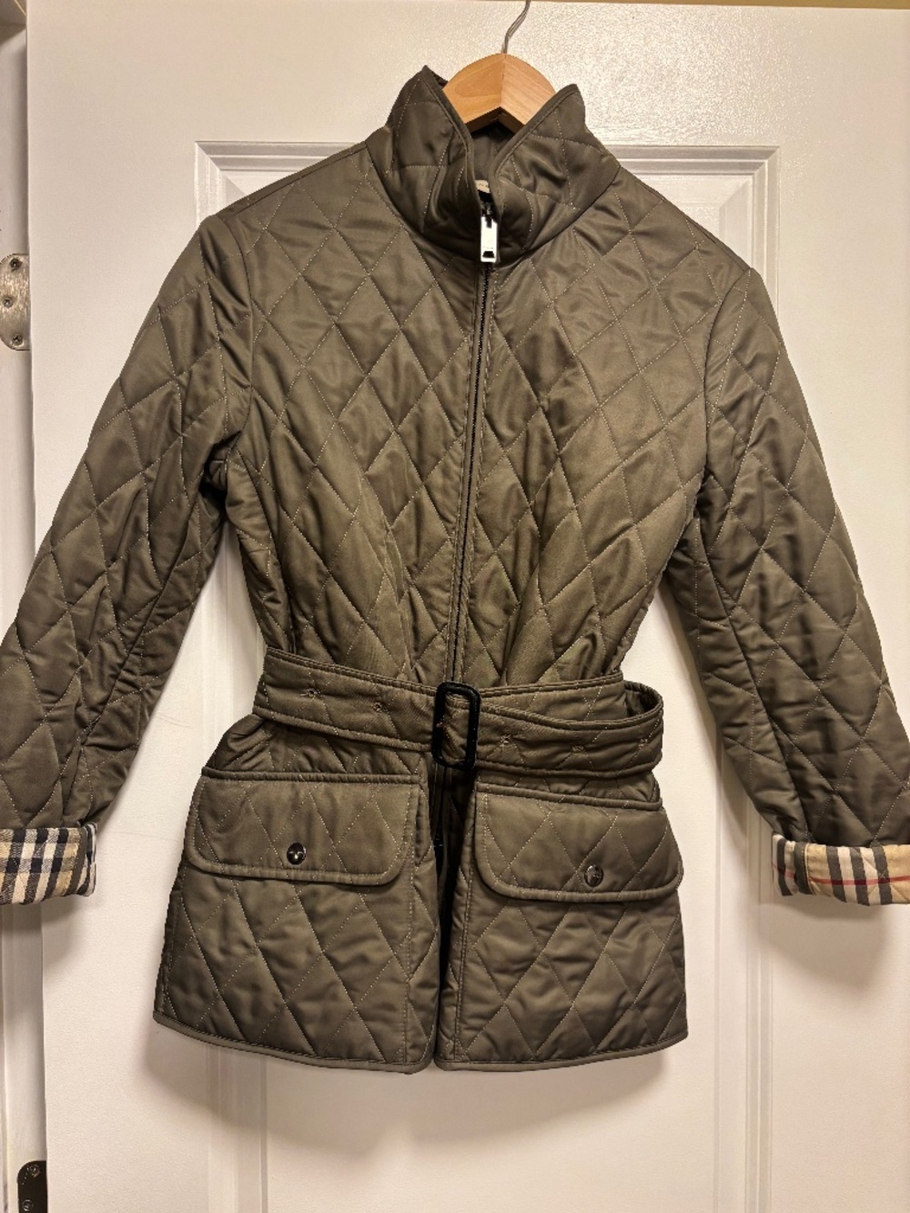 Authentic Burberry Quilted Jacket